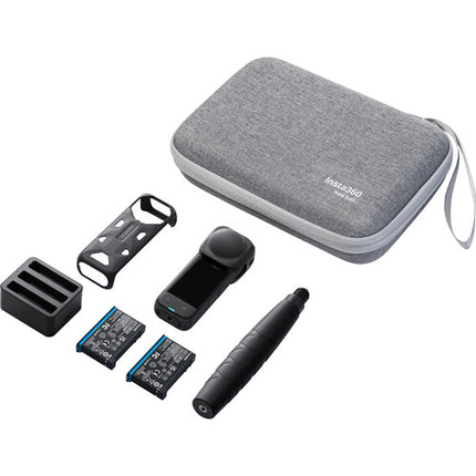 Insta360 Estuche Compacto para X4 con Cierre de Cremallera y Correa de Muñeca