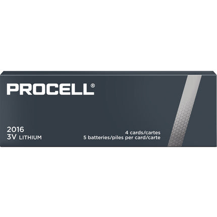 Duracell CR2016 Batería de Litio 20 unidades Celda botón larga duración