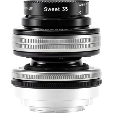 Lensbaby Composer Pro II con Sweet 35 óptica para Montura Canon EF f2.5-22 y 46mm filtro