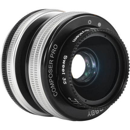 Lensbaby Composer Pro II con Sweet 35 óptica para Montura Canon EF f2.5-22 y 46mm filtro