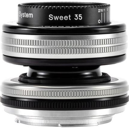 Lensbaby Composer Pro II con Sweet 35 óptica para Montura Canon EF f2.5-22 y 46mm filtro