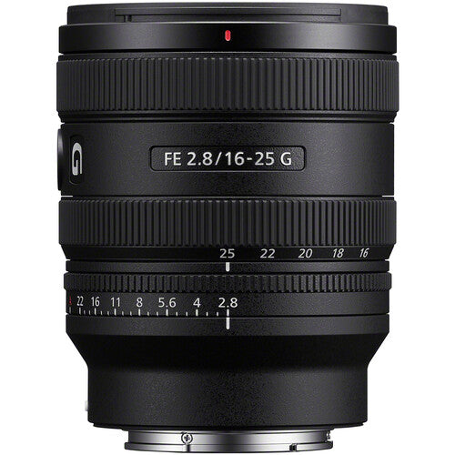 Sony FE 16-25mm f/2.8 G Lente Gran Angular Zoom Full Frame Resistente