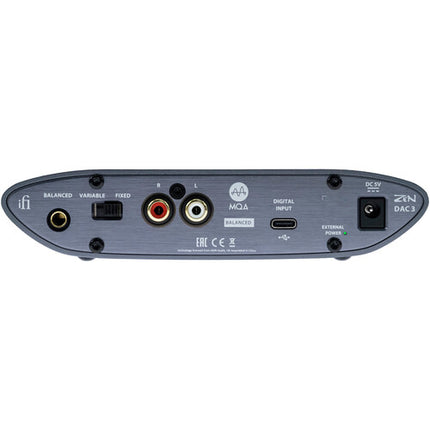 iFi audio Zen DAC 3 DAC y Amplificador de Auriculares USB DAC DSD512 MQA 768 kHz 32-Bit