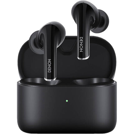 Denon Auriculares True Wireless con Cancelación de Ruido Negra 24 Horas Reproducción
