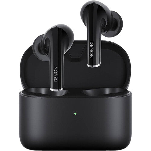Denon Auriculares True Wireless con Cancelación de Ruido Negra 24 Horas Reproducción