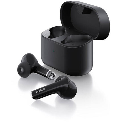 Denon Auriculares True Wireless con Cancelación de Ruido Negra 24 Horas Reproducción