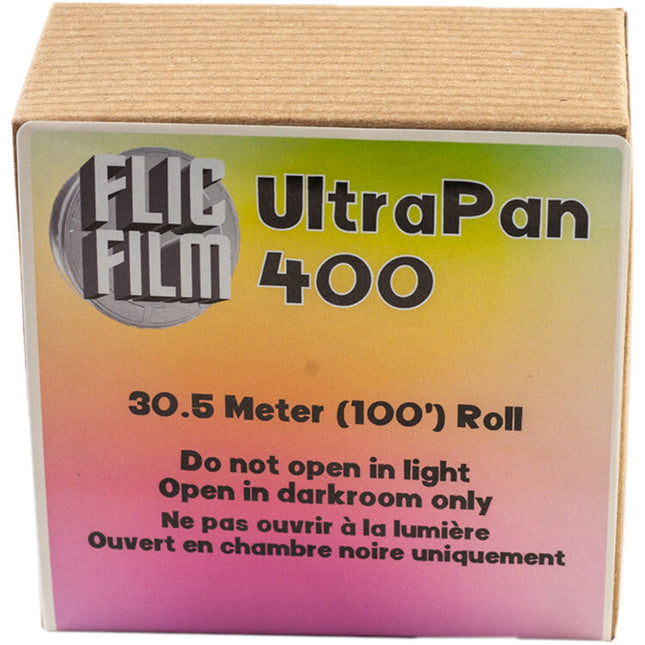 Flic Film UltraPan 400 Película en Rollo Blanco y Negro ISO 400 100'