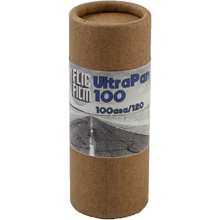 Flic Film UltraPan 100 película blanco y negro ISO 100 grano fino 120 rollo