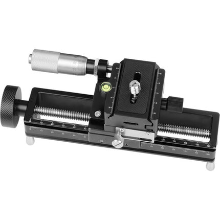 AstrHori AH-MGA170 Carril Deslizante Macro con Ajuste Micrométrico y Placa QR Arca-Type