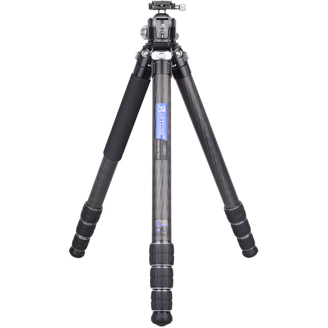 ARTCISE CS85C Trípode de Fibra de Carbono 79.6" Alta Carga 66.1 lb con Cabezal Bola LB52