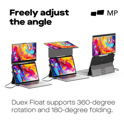 Mobile Pixels 15.6" Duex Float Monitor portátil táctil 1920x1080 250 nits