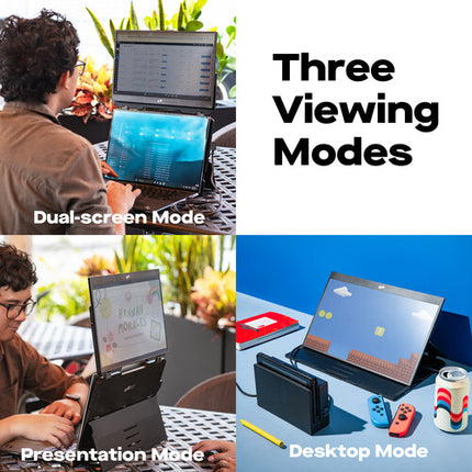 Mobile Pixels 15.6" Duex Float Monitor portátil táctil 1920x1080 250 nits