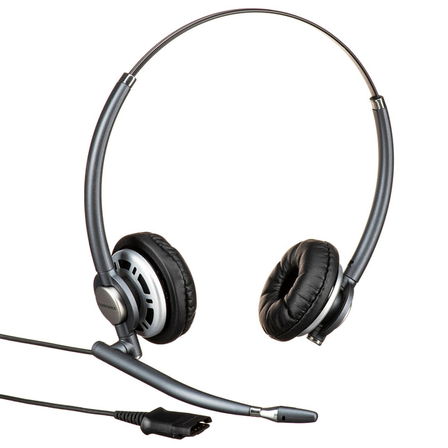 Poly EncorePro HW720 Auriculares Estéreo con Micrófono Cancelación de Ruido y Estuche