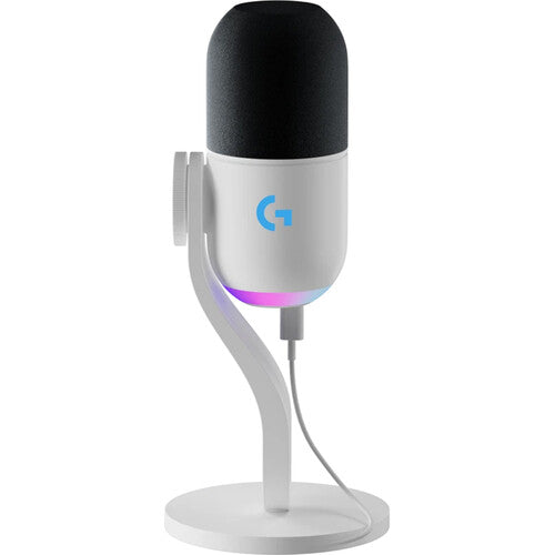 Logitech G Yeti GX Micrófono para Juegos USB-C Blanco con RGB Dual-Zona