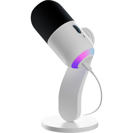 Logitech G Yeti GX Micrófono para Juegos USB-C Blanco con RGB Dual-Zona