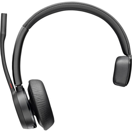 Poly Voyager 4310 Auricular Mono Bluetooth con USB-A 24H de Uso Estuche y Soporte de Carga