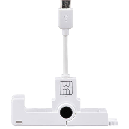Identiv SCR3500 B Lector de Tarjetas Inteligentes Micro-USB USB Powered Cumple EMV 2011 y GSA FIPS 201
