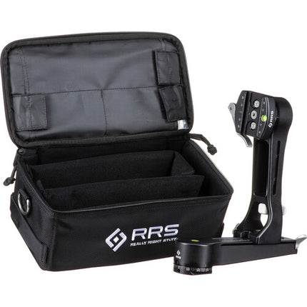 Really Right Stuff PG-02 MK2 Cabezal Panorámico Pano-Gimbal 15 lb 9.5" altura con Montura Lateral