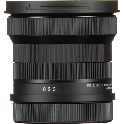 Sigma 10-18mm f/2.8 DC DN Objetivo Gran Angular APS-C Resistente Agua