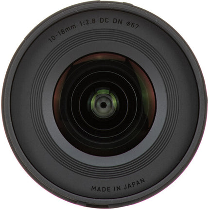 Sigma 10-18mm f/2.8 DC DN Objetivo Gran Angular APS-C Resistente Agua
