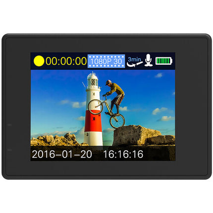 SJCAM SJ4000 Cámara Deportiva Negra 1080p 12MP Lente 170° Sumergible