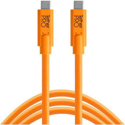 Tether Tools TetherGuard Placa Arca y Cable USB-C 15 pies Naranja