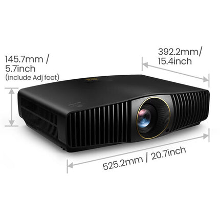 BenQ W5800 Proyector Láser 2600 Lúmenes UHD 4K HDR10+ 20 000 Horas