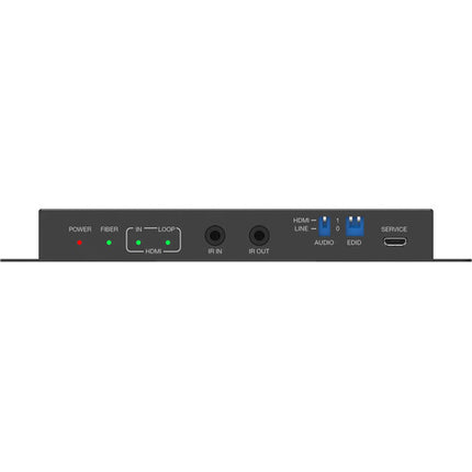 DVDO 4K60 Extensor HDMI 6.2 Millas sobre Fibra Óptica TX/RX con HDMI 2.0b y Soporte HDR