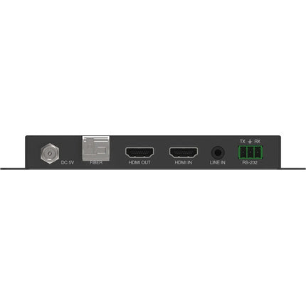 DVDO 4K60 Extensor HDMI 6.2 Millas sobre Fibra Óptica TX/RX con HDMI 2.0b y Soporte HDR