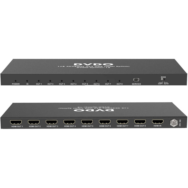 DVDO 4K 1x8 Separador HDMI con HDR Soporta UHD 4K 4 4 4 18 Gb/s