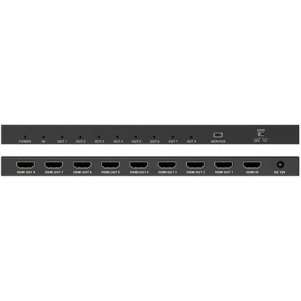 DVDO 4K 1x8 Separador HDMI con HDR Soporta UHD 4K 4 4 4 18 Gb/s