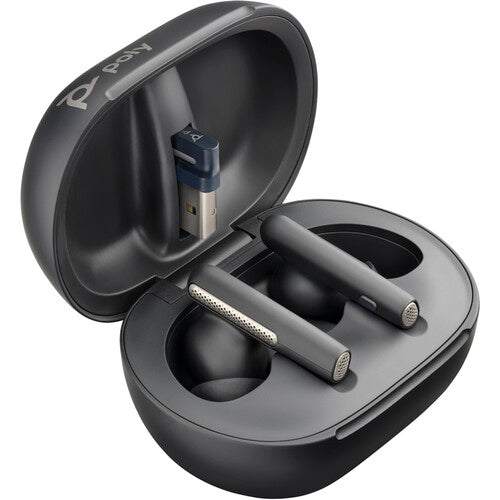 Poly Voyager Free 60+ Auriculares Inalámbricos Bluetooth 5.3 24 Horas Reproducción