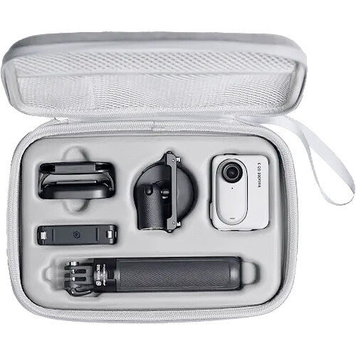 Estuche rígido moldeado Insta360 Carry Case para cámara GO 3 con ranuras dedicadas