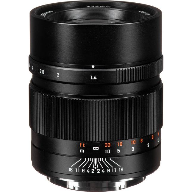 Mitakon Zhongyi Speedmaster 65mm f1.4 Objetivo Medio Formato f16 Diámetro 9 Cuchillas