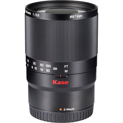 Kase 200mm f5.6 MC Reflex Lente Espejo Multicoated 67mm para Nikon Z