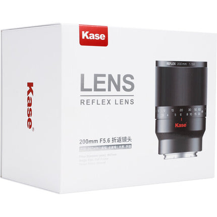 Kase 200mm f5.6 MC Lente Reflex Espejo Sony E Full Frame 67mm