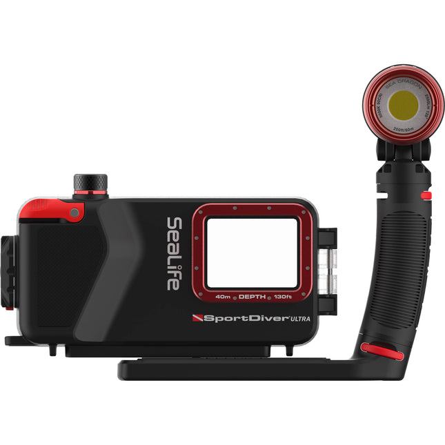 SeaLife SportDiver Ultra Estuche Submarino para Smartphone con Luz Sea Dragon 2500 lúmenes