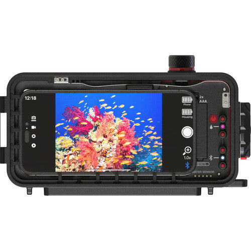 SeaLife SportDiver Ultra Carcasa Submarina para Smartphones Profundidad 40m con Filtro de Corrección Color