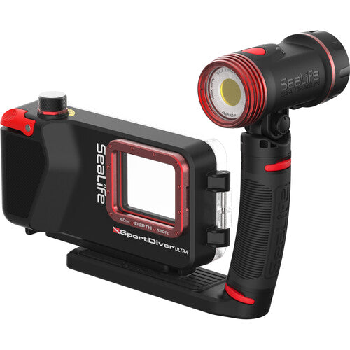 SeaLife SportDiver Ultra Estuche Submarino para Smartphone con Luz Sea Dragon 2500 lúmenes