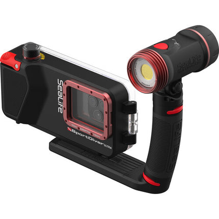 SeaLife SportDiver Ultra Estuche Submarino para Smartphone con Luz Sea Dragon 2500 lúmenes