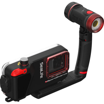 SeaLife SportDiver Ultra Estuche Submarino para Smartphone con Luz Sea Dragon 2500 lúmenes