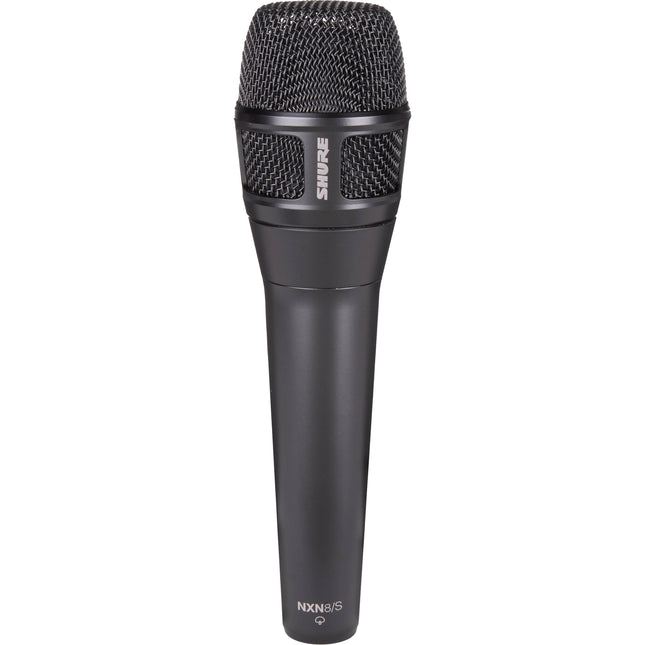 Shure Nexadyne 8/S Micrófono Vocal Dinámico Supercardioide Negro con Clip Adaptador y Funda