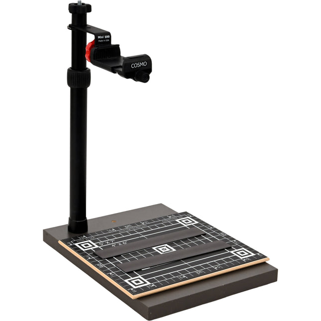 Stand Company Cosmo Mini-100 Atril de Copiado con Soporte para Teléfono y Tiras Magnéticas