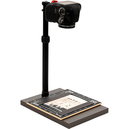 Stand Company Cosmo Mini-100 Atril de Copiado con Soporte para Teléfono y Tiras Magnéticas