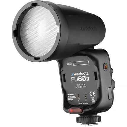 Westcott FJ80 II M Speedlight Universal Pantalla Táctil 2.8" 80Ws 500+ Disparos Batería Recargable