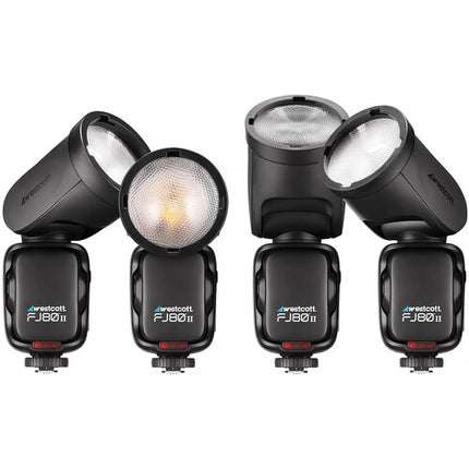 Westcott FJ80 II M Speedlight Universal Pantalla Táctil 2.8" 80Ws 500+ Disparos Batería Recargable