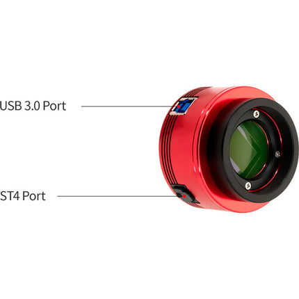 ZWO ASI294MC Cámara de astronomía color 11.7MP USB 3.0 19 fps