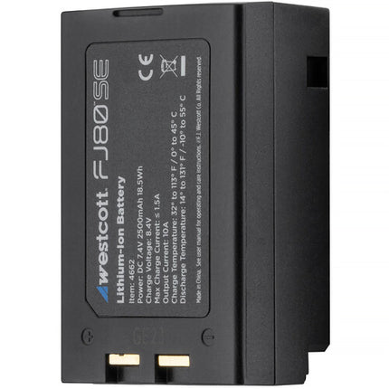 Westcott FJ80-SE M Flash Universal 80Ws 550+ Disparos Batería Recargable
