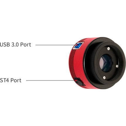 ZWO ASI174 Cámara Monocroma Astronómica Sensor 2.3MP Y 164 fps