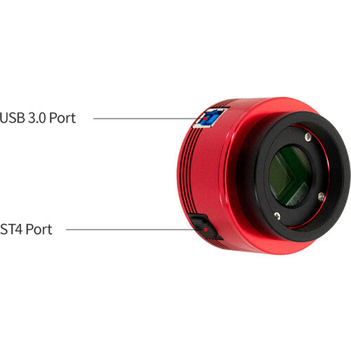 ZWO ASI183MC Cámara Astronómica Color 20.2MP USB 3.0 AR-Cristal